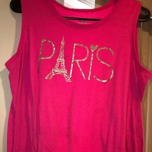 Paris tank top